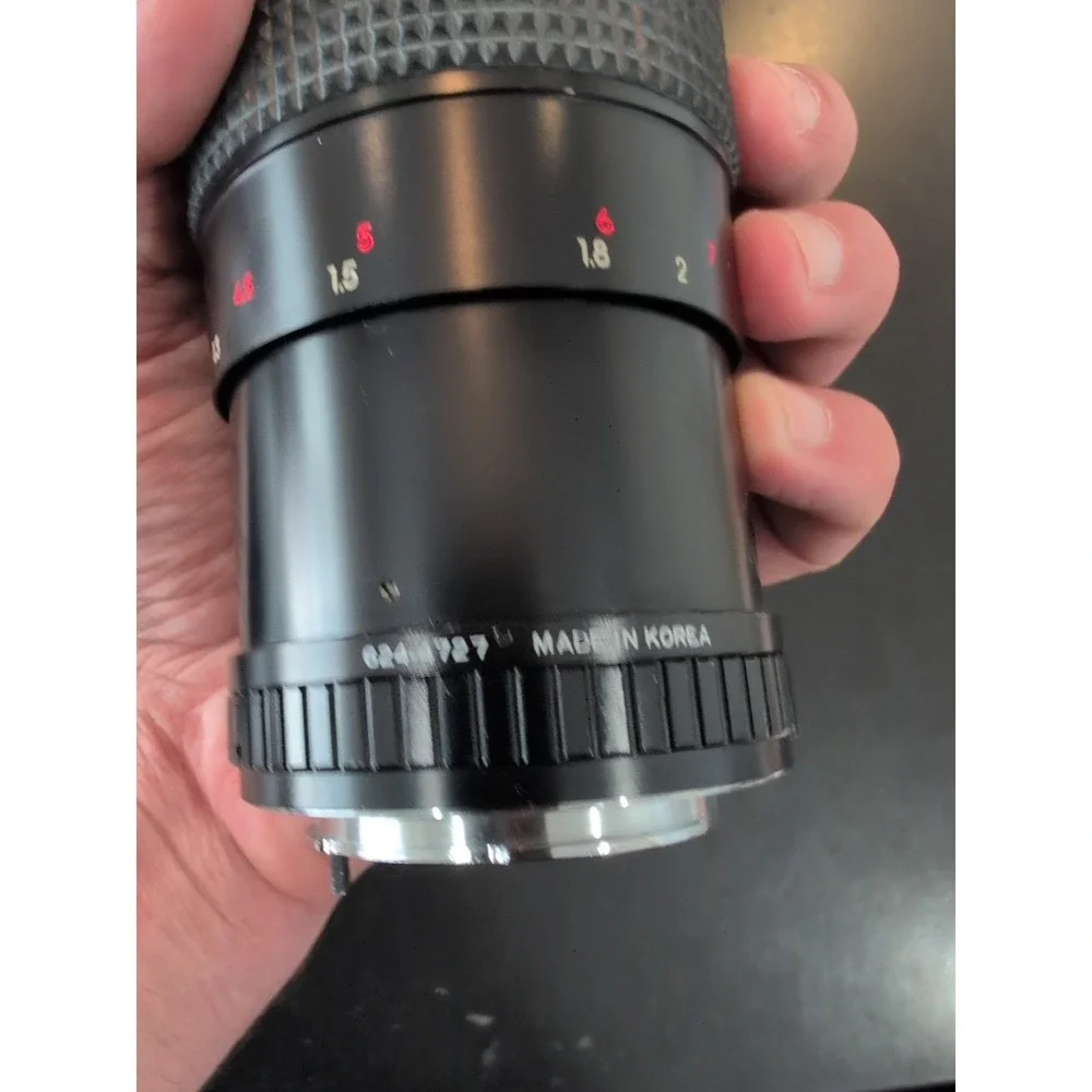 Prospec MC Auto Zoom 3.9 80-200 mm Zoom Camera Lens 624-4727 w Leather Case